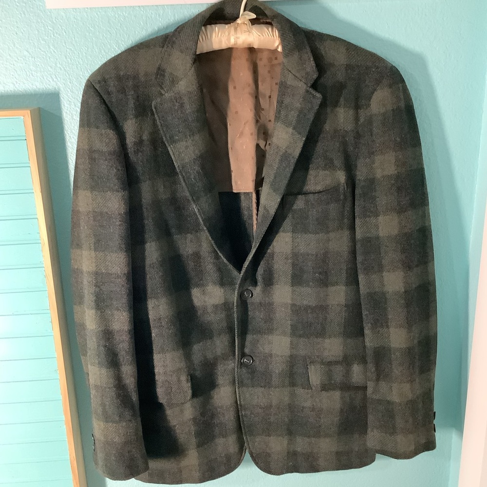 VTG 60’s Tailored Sport UNISEX Wool Tweed Sports BlazerJacket SZ 38/40 Chest